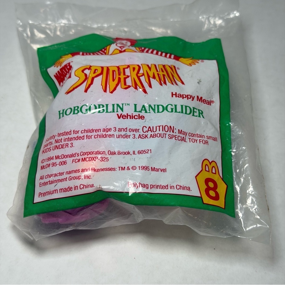 McDonald’s Spiderman Toy